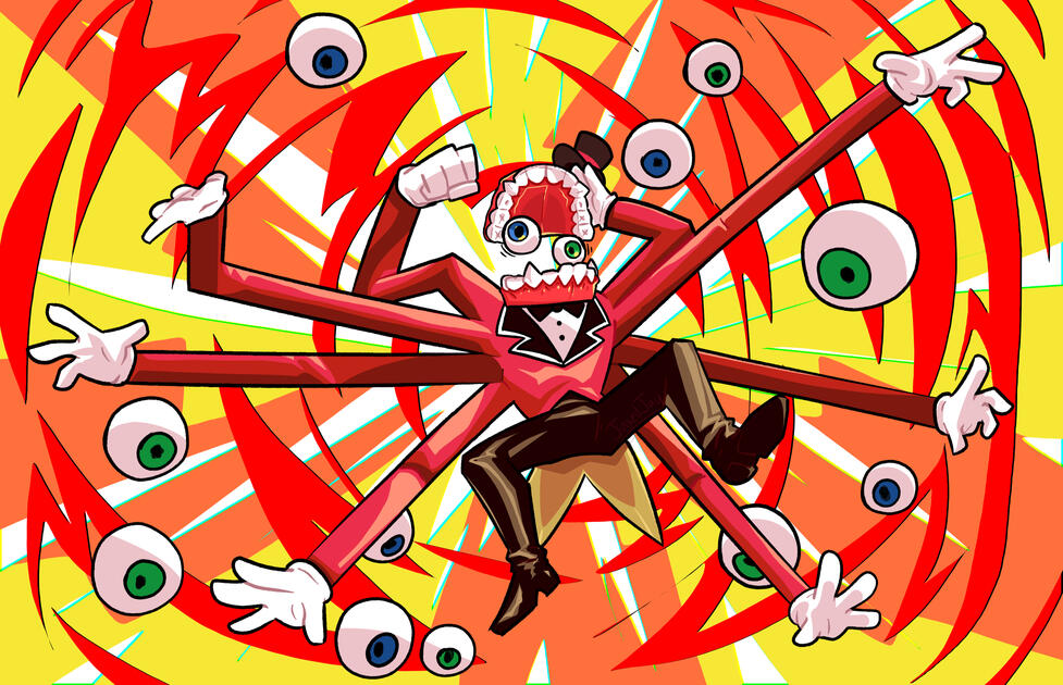 God Caine Illustration (TADC Fanart)